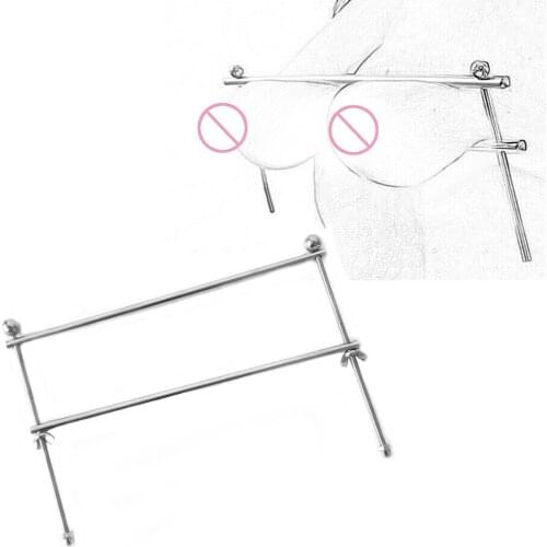 Couple sex toys bundle suit nipple clip flirting tool stainless steel adjustable breast stimulation torture