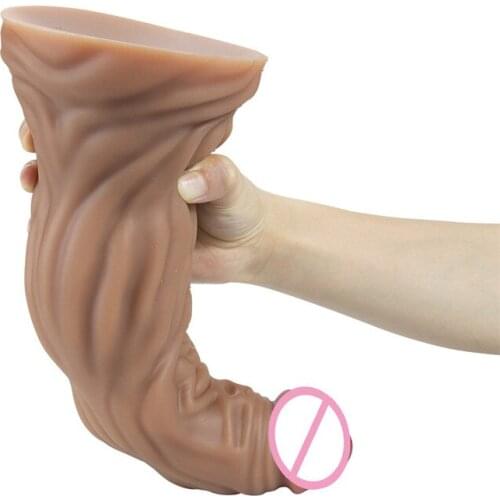 Super Huge Horse Dildo Realistic Penis Big Cock Anal Dildo Butt Plug Adult Masturbator Dick Clit Stimulate Sex Toys For Woman