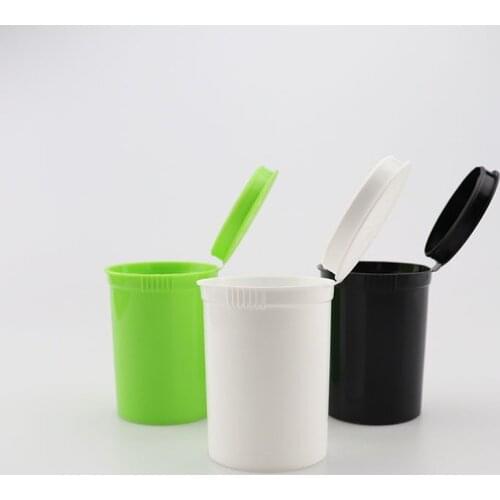 10pc 60ml moistureproof Tobacco storage tube Cones Rolled Hemp Holder Doob Tube Herb Sealed tank cigarette storages box with lid