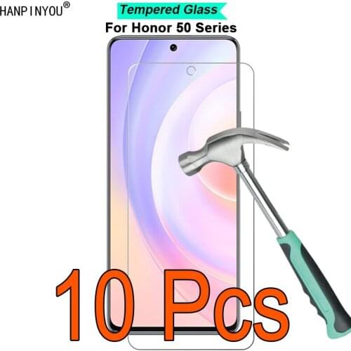 10 Pcs/Lot For Huawei Honor 50 SE 6.78" 9H Hardness 2.5D Ultra-thin Toughened Tempered Glass Film Screen Protector Guard
