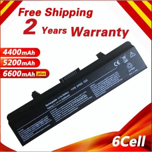 Golooloo 6 cell laptop battery for DELL Inspiron 1525 1526 1545 1546 Vostro 500 CR693 GW240 GW241 GW252 HP277 HP297 PP29L M873