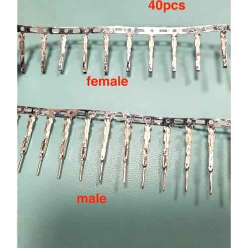 40pcs for Toyota Lexus original 12368 car anti-glare rearview mirror 10PIN line pin terminal