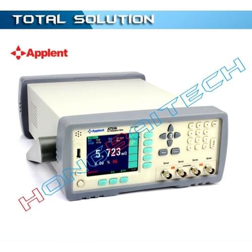 Applent AT516L Micro Ohm Meter 1mΩ-30kΩ 0.1% for Metal Defect Detection low price