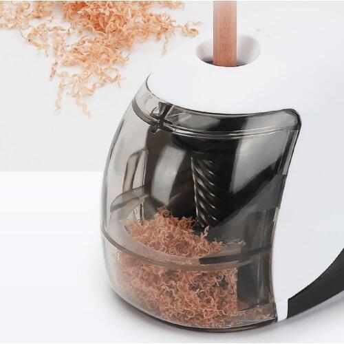 USB Electric Pencil Sharpener Simple Business Style Automatic Sharpeners Desktop School Office Supplies