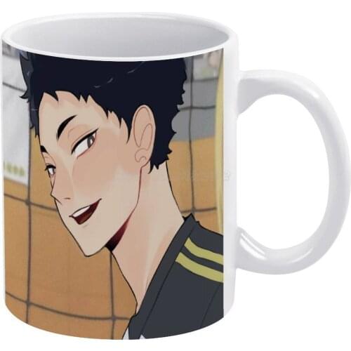 Haikyuu !! Akaashi Keiji White Mug Vintage Mug New Unisex Size Mug Haikyuu Akaashi Akaashi Keiji Volleyball Anime
