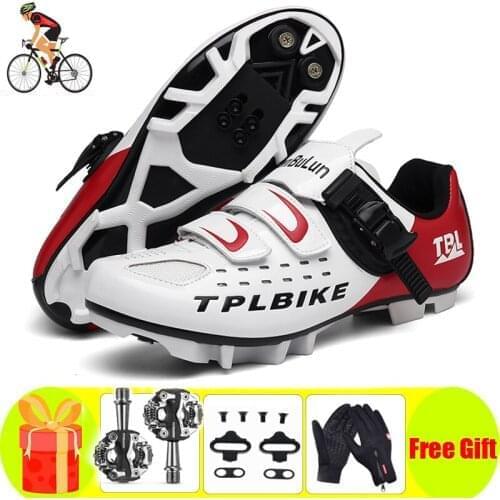 Outdoor Sapatilha Ciclismo MTB Cycling Shoes Men Sneakers Women Professional Bicycle Self-Locking Mountain Bike Sport Shoes
