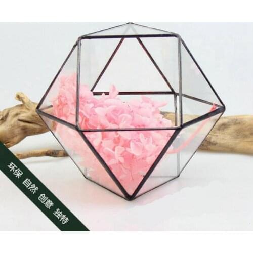 Various Irregular Glass Geometric Succulent Planter Vase Terrarium Container Home Garden Tabletop Pot DIY Wedding Decor