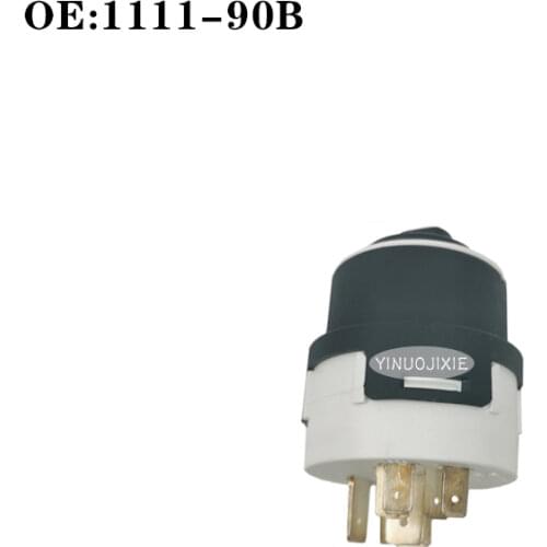 Excavator accessories suitable for JCB 9P ignition switch excavator start ignition switch with key