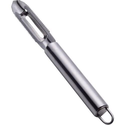 Stainless steel fish scale peeler household kitchen fruit peeler scaler scaler scaler scaler manufacturer wholesale