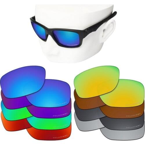 OOWLIT Anti-Scratch Replacement Lenses for-Oakley Jupiter Squared OO9135 Etched Polarized Sunglasses