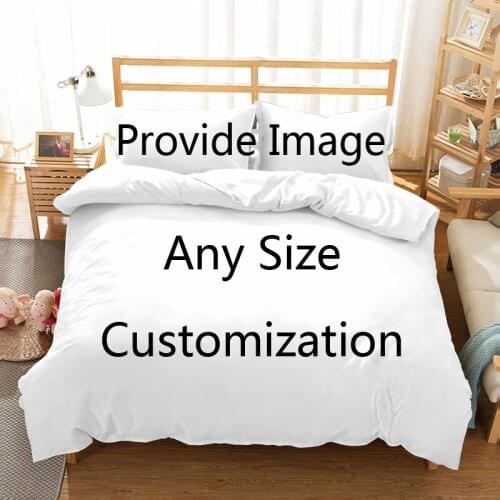 Personalized Customization Home Textile Pillow Case 3D Bed Linen Duvet Covers Comforter Bedding Sets Bed Set Home Decor Bedding