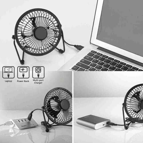 5W 4 inch Mini Solar Panel Powered Ventilator Fan Portable Fan Exhaust Outdoor Traveling Solar Greenhouse For Office Fishin R7Z3