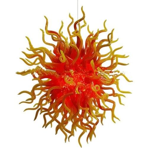 Newest Chihuly Style 110v-240v LED Light Murano Glass Hand Blown Glass Chandelier Lightings
