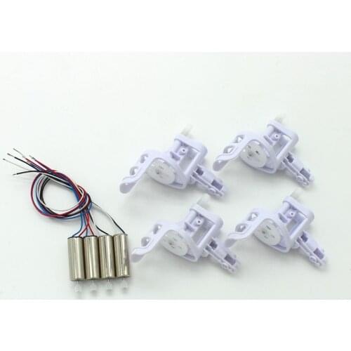 SYMA X5 X5C X5C-1 RC Motor gear Parts 2 pares del Motors 4 unids Motor cubierta de la Base para