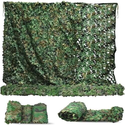 Military Camouflage Net Camo Net Ultralight Car Camping Garden Tent Tarp Awning Sun Shelter Filet Camouflage Mesh
