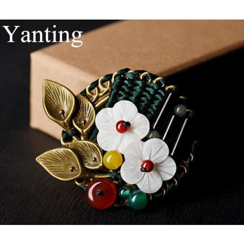 Черные броши на одежду Yanting China At AliExpress