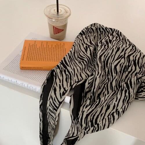 Women Casual Tote Bag Fashion Leopard Zebra Pattern Hasp Soft High-Capacity Shoulder Bag Handbag Shopping bag