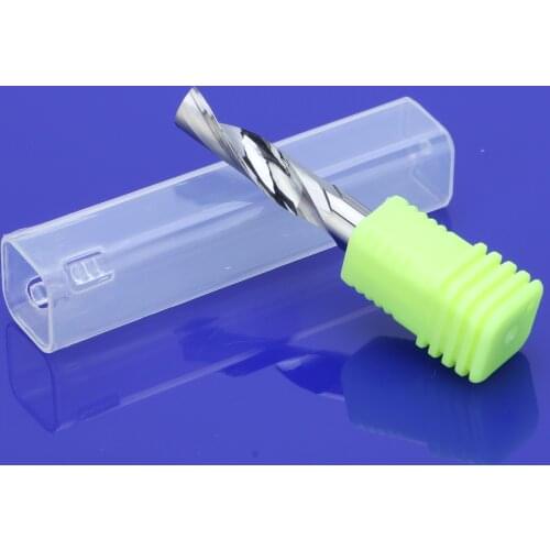 1Pc 10mm Single Flute Milling cutter for Aluminum CNC Tools Carbide alucobond End mill Router bits,aluminum composite panels