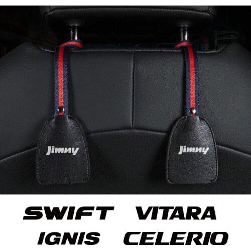 Car Seat Headrest Hanger Hook For Suzuki Jimny Swift Grand Vitara Ignis Alto Baleno SX4 Samurai S-Cross Celerio Car Accessories