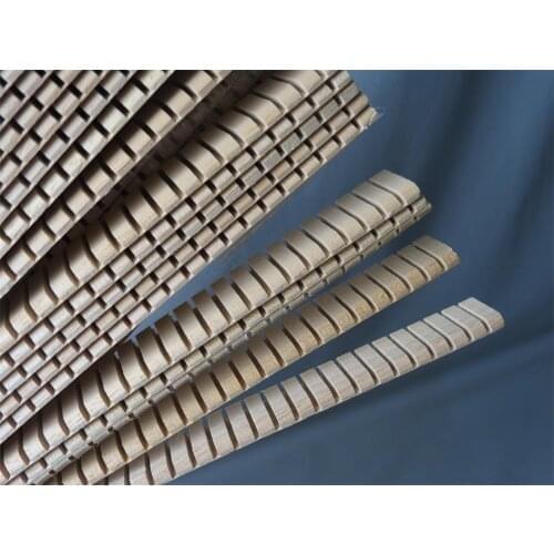 50Strips guitar semicircle whitewood Kerfing Ribbon Lining E-04