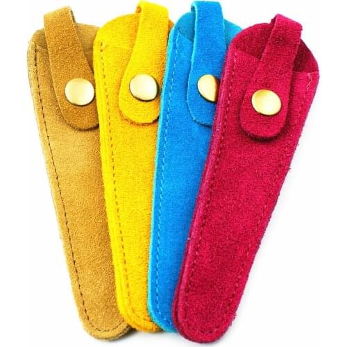 50pcs professional New hair scissors sheath leather case barber packet scissor cover shears Holster hairdressing scissors bag