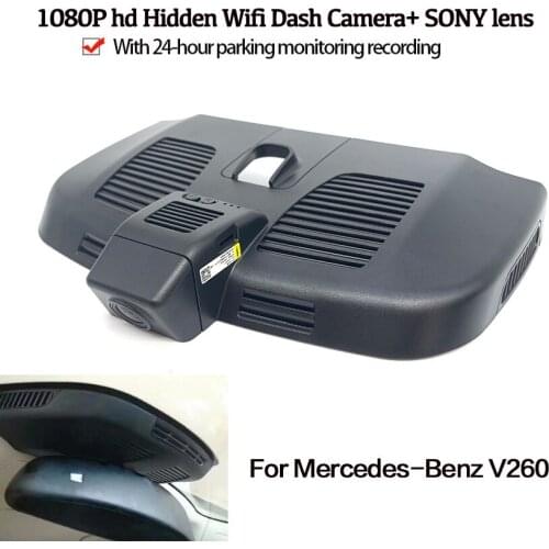 Car Wifi DVR Driving Video Recorder Dash camera For Mercedes-Benz V260 2015~2020 Novatek 96658 Night vision full hd 1080p