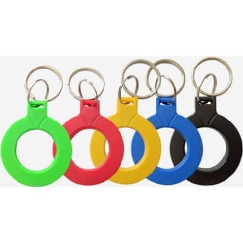 1000Pcs RFID Keytags 13.56MHz 14443A M1 S50 Smart IC Key Ring Tag Keyfob Token Access Control