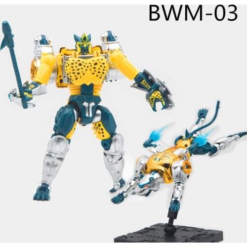 Transart Transformation TA BWM-03 BWM03 Cheetor Commander Beast War Action Figure KO Robot Model Toys With Box