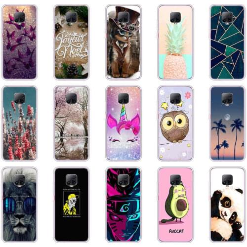 Redmi Note 9S Case Soft TPU Cartoon Silicone Cover Phone Case For Xiaomi Redmi Note 9S 9 S Note9S Case Cover