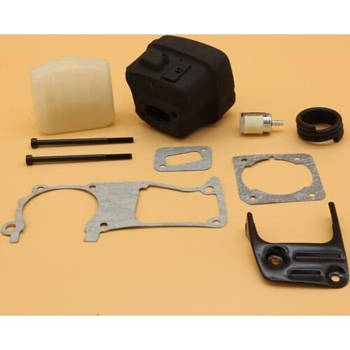 Muffler Exhaust Bracket Bolt Screw Gasket Air Fuel Filter Line Kit For HUSQVARNA 340 345 346 346XP 350 351 353 Chainsaw Parts