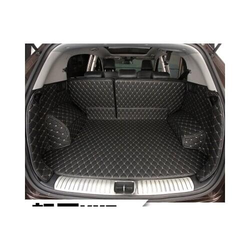 Good quality! Special car trunk mats for KIA Sportage 2020-2016 waterproof boot carpets cargo liner mats for Sportage 2019