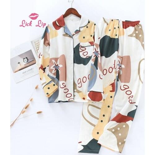 Женские зимние пижамы Lick lip China At AliExpress