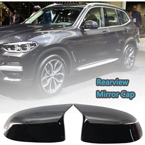 Modified Rearview Mirror Covers Caps for BMW X3 G01 X4 G02 X5 G05 X6 G06 X7 G07 18-21 Side Wing Mirror Protective Trimmer Shells