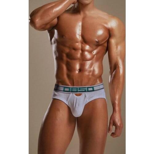 New Arrival Men Briefs Sexy Underwear Men Panties Gay Hollow Cotton Underpants Male Soft Mens Underware Slip Hombre BS3135