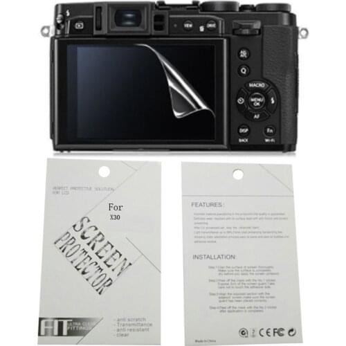 2pieces New Soft Camera screen protection film For FUJIFILM X10 X20 X100 X-E1 X30 X70 X-A2 X-A3 X-A5 X-A10 X-A20 X-H1