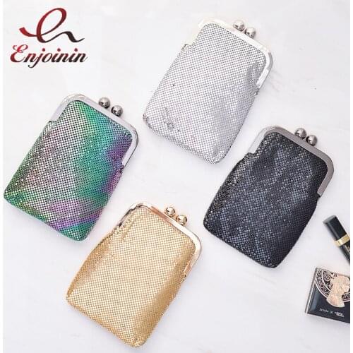 Colored Metal Design Chain Crossbody Bag for Women Fashion Party Clutch Bag Chic Purses and Handbags Female Evening Bag Wedding