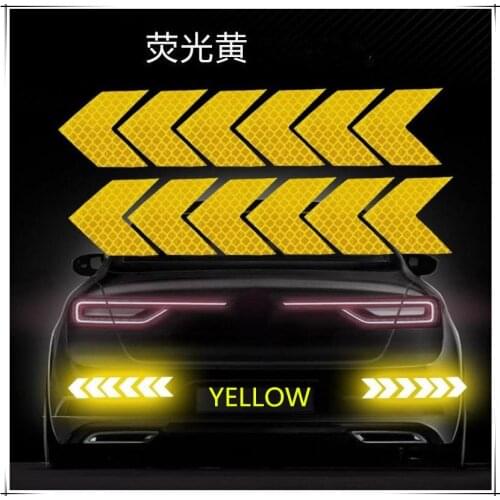New boot safety warning reflective sticker reflective backlight protection for Honda FCX Brio 3R-C Skydeck P-NUT Legend