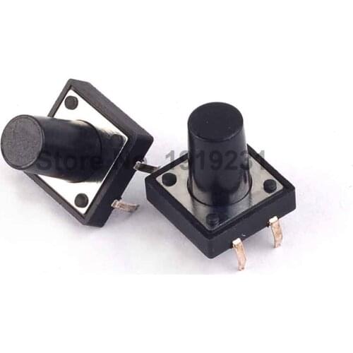 50PCS 12x12x13mm Tactile Switches Push Button Tact Switch 12*12*13mm
