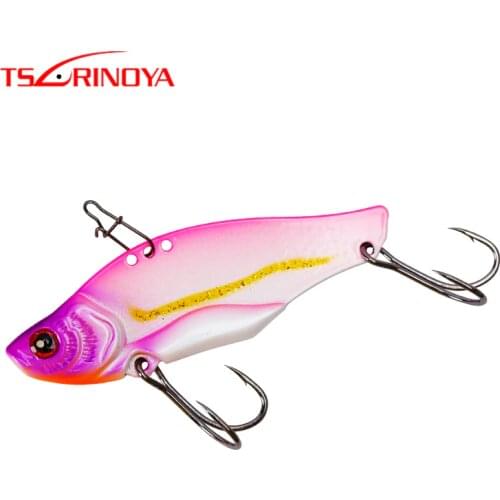 TSURINOYA Fishing Lure GOBLIN TEPAN Sinking Metal VIB Hard Lure Vibration Metal Spinner Spoon Wobbler Swimbait 7g 11g 14g 17g