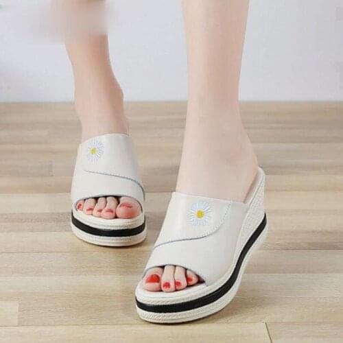 Fashion 2021 New Summer Womens Sandals Peep-Toe Shoes Woman High-Heeled Platfroms Casual Wedges for Women High Heels Shoes