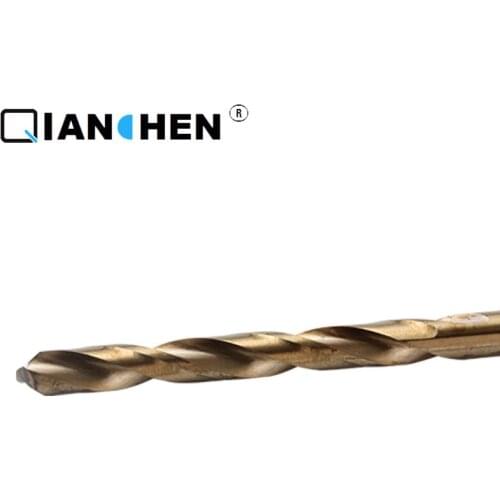 10pcs HSS Cobalt M35 0.8mm-3.9mm straight shank twist drill full-grinding metal twist drill straight shank twist drill metal