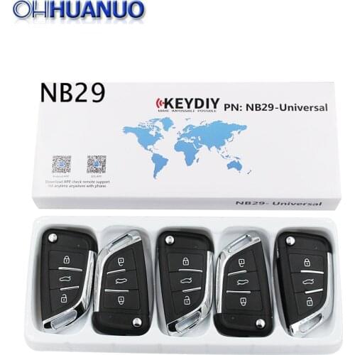 5PCS*Multi-functional KEYDIY Remote key NB29 for KD900 KD900+ URG200 KD-X2 5 functions in one key