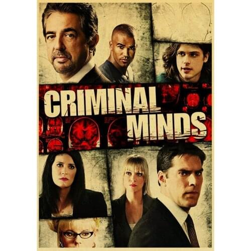 5D Diamond Embroidered Cross Stitch DIY Full Square/Round Diamond Painting Criminal Minds Picture Decoration Home WG2451