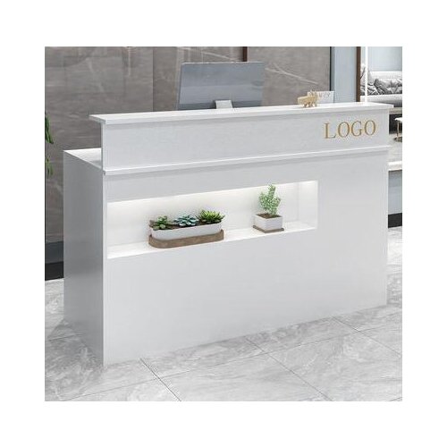 Bar counter cashier counter simple modern shop small clothing beauty salon barber shop hair salon reception desk