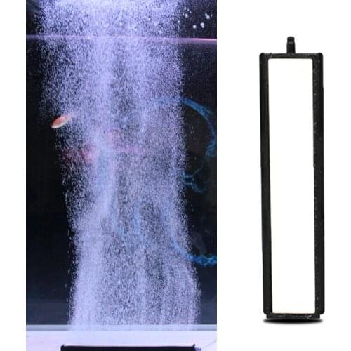Mute Aquarium Nano Air Stone Bar Fish Tank Air Refiner Aeration Strip Bubble Stone Hydroponic Oxygen Pump Air Diffuser