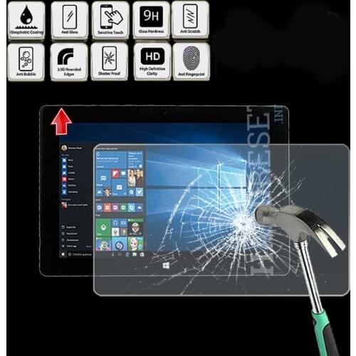 For MEDIACOM WinPad X121 10.1" - Tablet Tempered Glass Screen Protector Cover HD Quality Screen Film Protector Guard Cover
