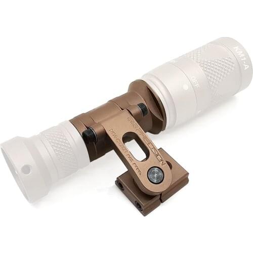 Helmet Mount applies M300B M300C M300V Series Flashlight Mount For ARC Helmet Rail Intergrated flashlight mount