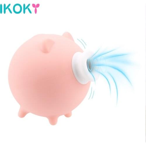 Cute Pig Mini Sucking Vibrators For Women Sex Toys Clitoris Stimulator Nipples Massager Female Masturbator Machine Erotic Toyes