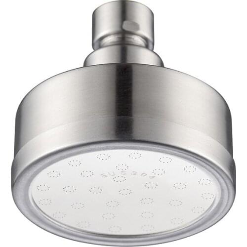 Stainless steel rasp pressurized water-saving rain shower head small overhead shower head can be removed to wash lotus head