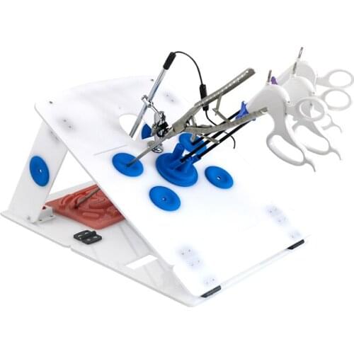 Laparoscopy simulation training equipment Gynecological laparoscopic surgery training box needle holder accessories